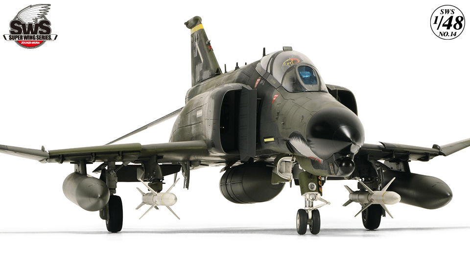Zoukei Mura 1/48 F-4G Phantom II Wild Weasel V Plastic Model Kit