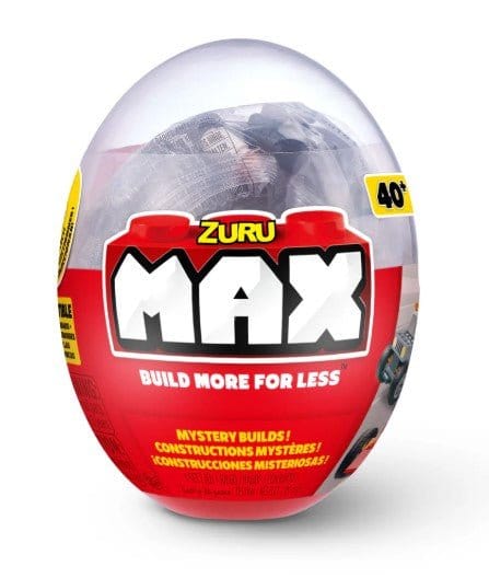 ZURU MAX Build Construction Egg Capsule Assorted (1pc) - Hobbytech Toys