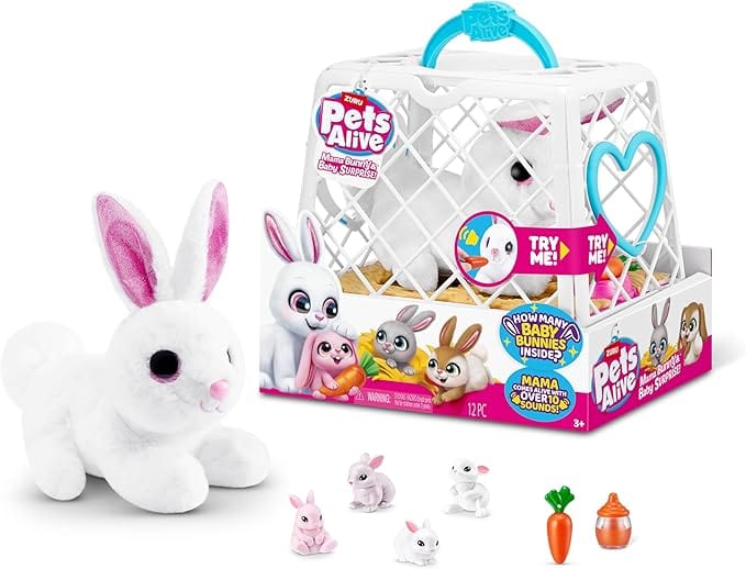 ZURU Pets Alive Mama Bunny Surprise - Hobbytech Toys
