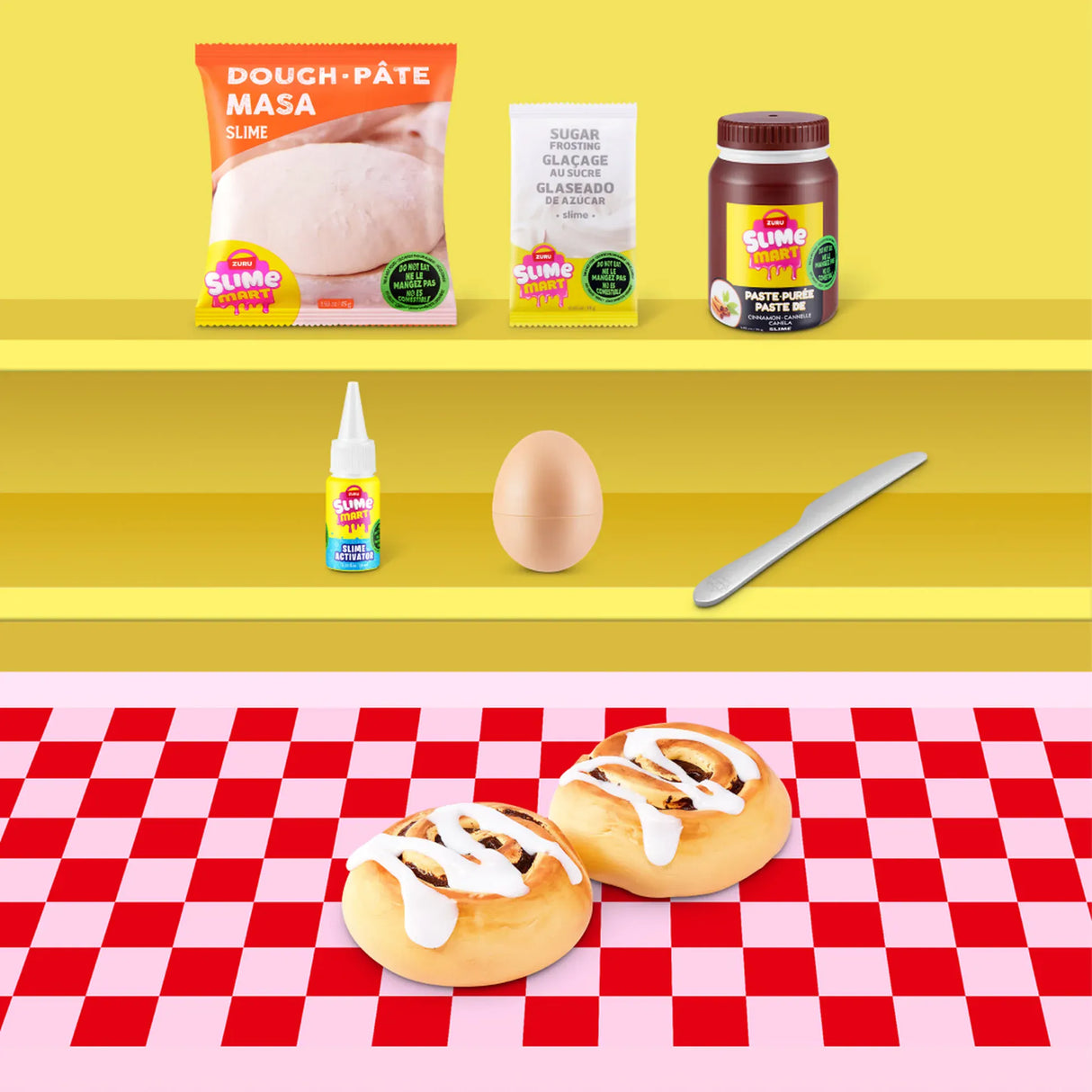 ZURU Slime Mart - Shopping Bag Series 2 - Cinnamon Rolls