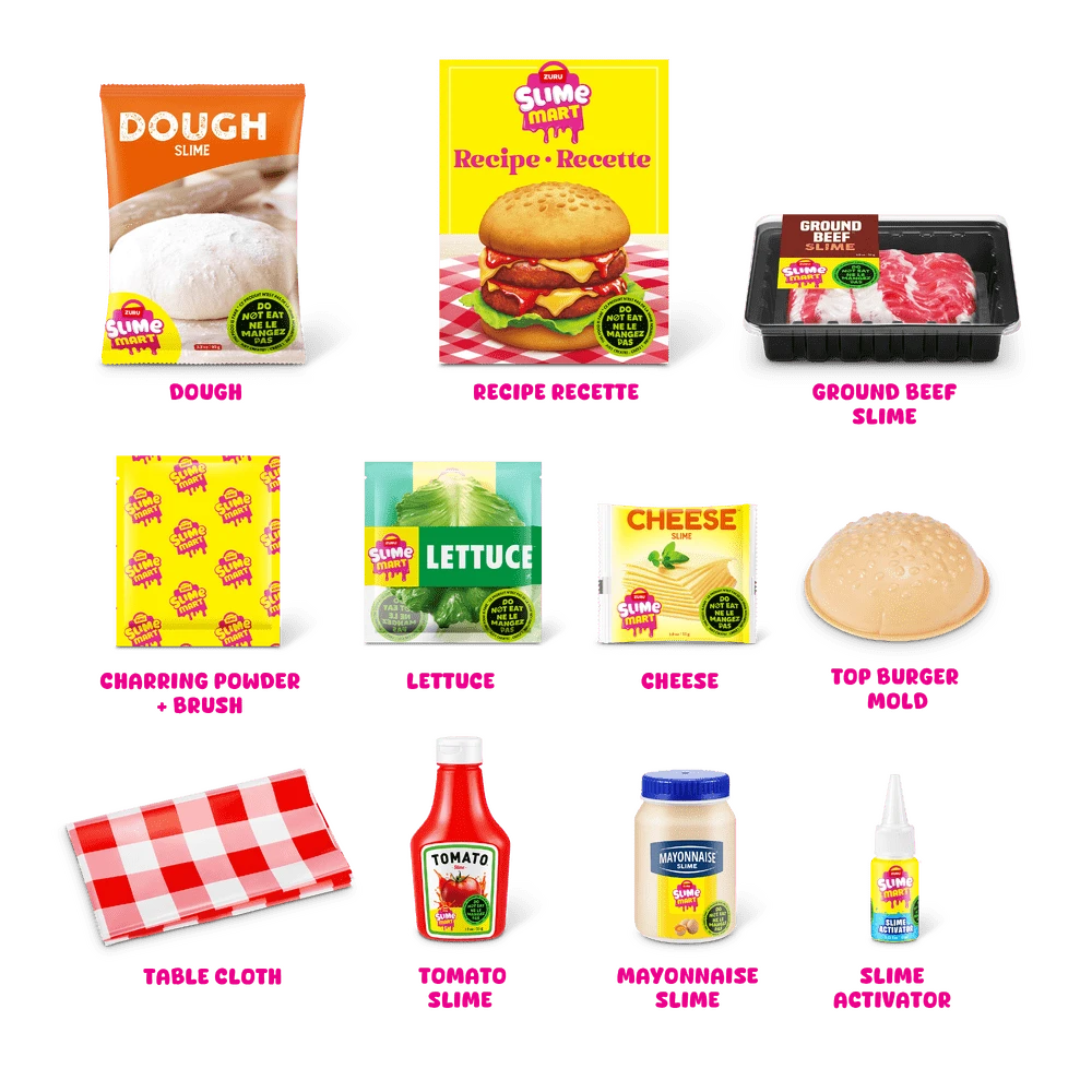 ZURU Slime Mart - Shopping Basket Series 1 - Burger