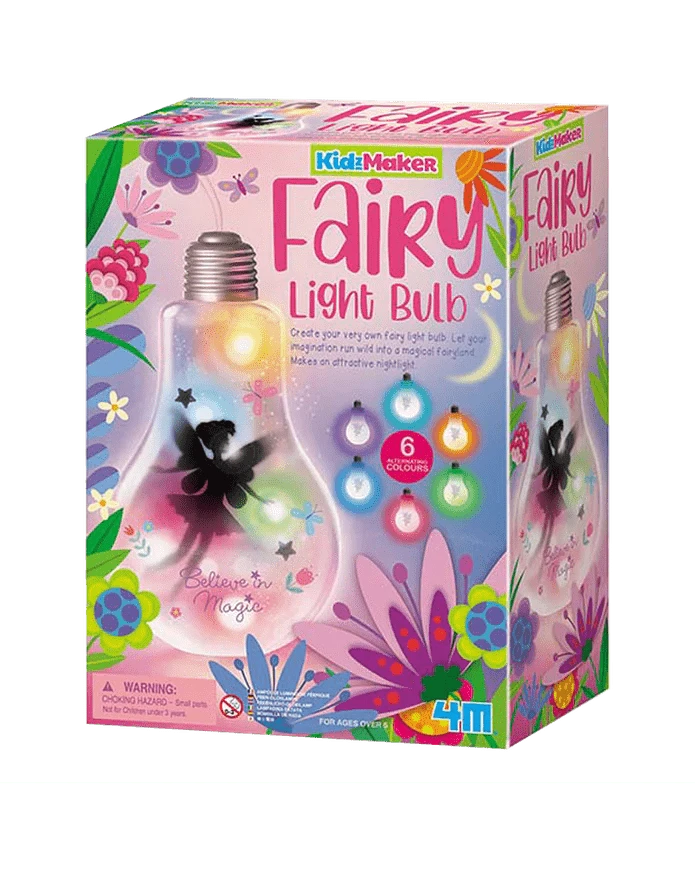 4M - KidzMaker - Fairy Light Bulb - Hobbytech Toys