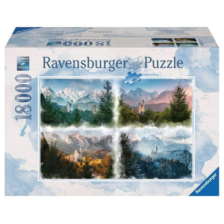 Ravensburger 16137-9 Neuschwanstein Castle 18000pc - Hobbytech Toys