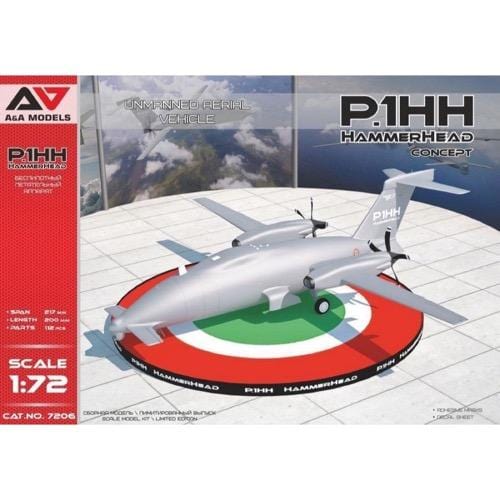 A&A Models 7206 1/72 Hammerhead Plastic Model Kit** A and A Models PLASTIC MODELS