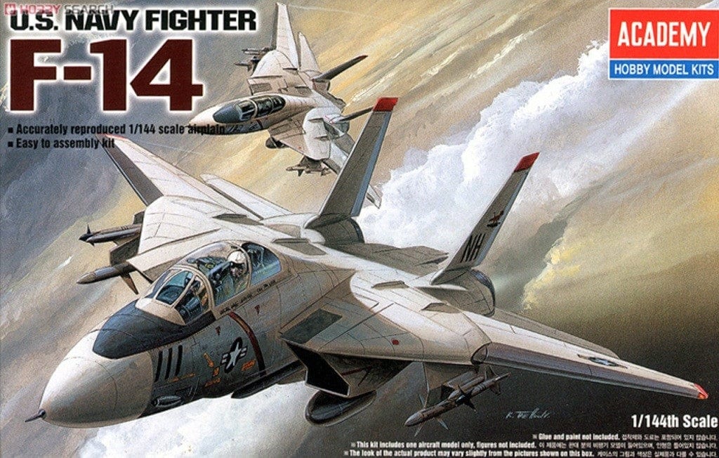 Academy 1/144 F-14A Tomcat Plastic Model Kit Academy PLASTIC MODELS