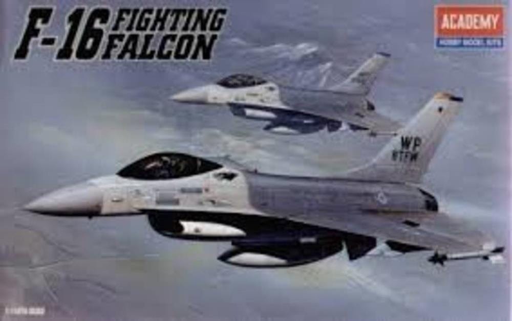 Academy 1/144 F-16 Fighting Falcon Plastic Model Kit Academy PLASTIC MODELS