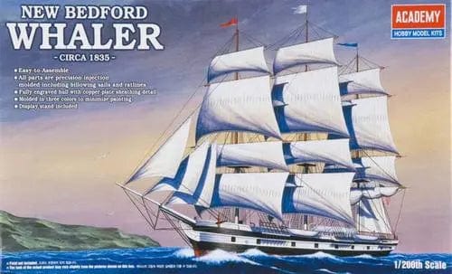 Academy 1/200 New Bedford Whaler Plastic Model Kit Academy PLASTIC MODELS