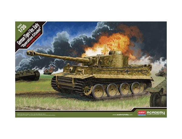 Academy 1/35 German Tiger-I Ver. Early Operation Citadel Academy PLASTIC MODELS