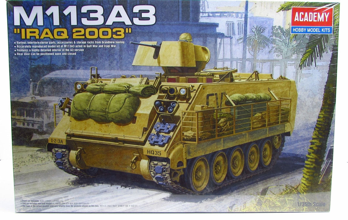 Academy 1/35 M113A3 Iraq 2003 Tank Academy PLASTIC MODELS