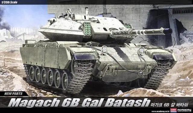 Academy 1/35 Magach 6B Gal Batash Academy PLASTIC MODELS