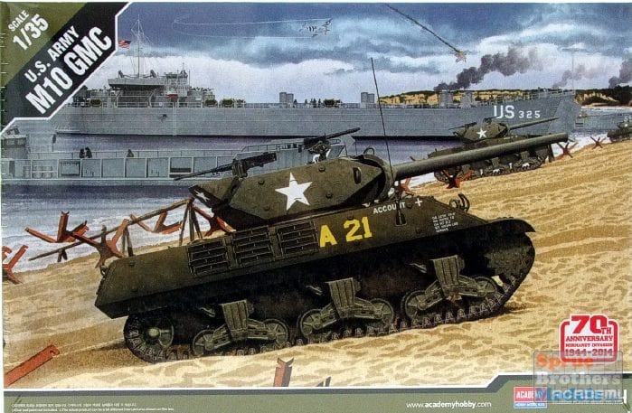 Academy 1/35 Us Army M10 GMC Academy PLASTIC MODELS