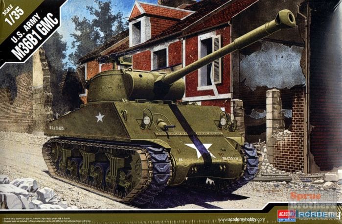 Academy 1/35 Us Army M36B1 Gmc Academy PLASTIC MODELS