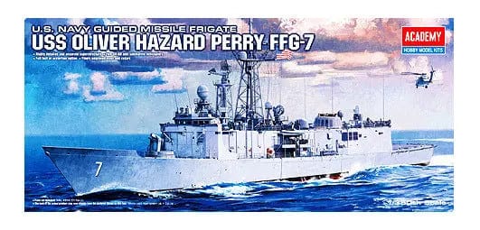 Academy 1/350 Uss Oliver Hazard Perry Ffg-7 Academy PLASTIC MODELS