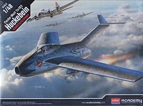 Academy 1/48 Focke-Wulf Ta-183 Huckebein Plastic Model Kit Academy PLASTIC MODELS