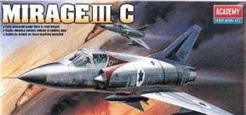 Academy 1/48 Mirage III C Academy PLASTIC MODELS