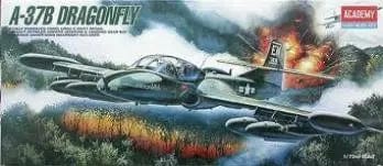 Academy 1/72 A-37B Dragonfly Plastic Model Kit Academy PLASTIC MODELS