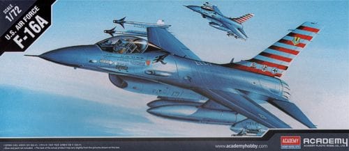 Academy 1/72 F-16A Fighting Falcon Plastic Model Kit Academy PLASTIC MODELS