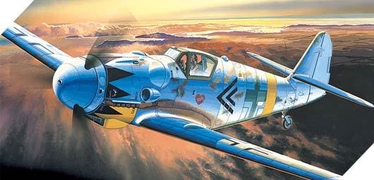 Academy 1/72 Messerschmitt Bf109G-14 Plastic Model Kit Academy PLASTIC MODELS