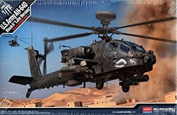 Academy 1/72 Us Army Ah-64D Block Ii Late Version Academy PLASTIC MODELS