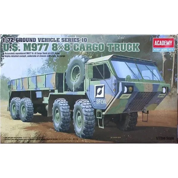 Academy 1/72 Us M977 8X8 Cargo Truck Academy PLASTIC MODELS