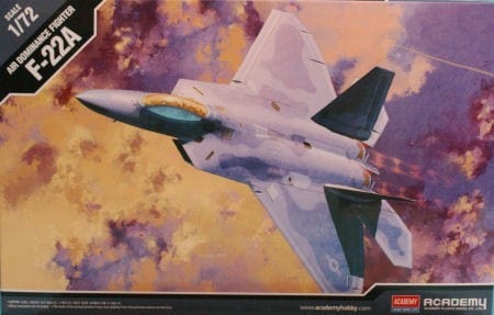 Academy 1/72 USAF F-22A Air Dominance Fighter Academy PLASTIC MODELS