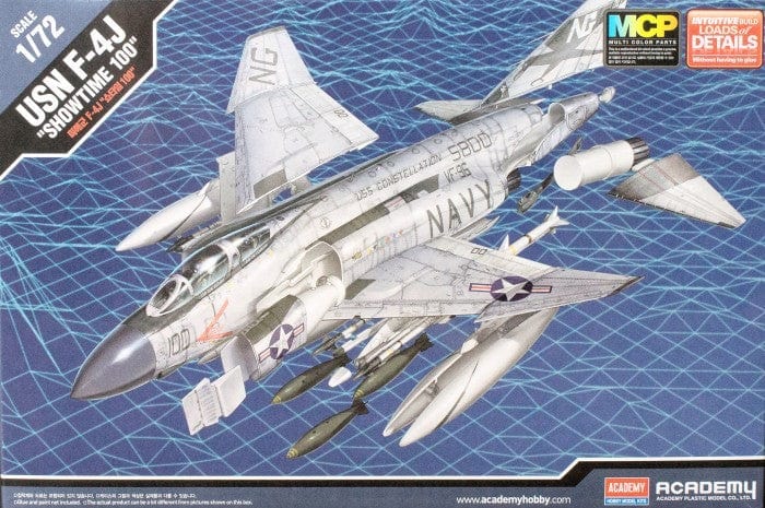 Academy 1/72 USN F-4J Showtime 100 Academy PLASTIC MODELS