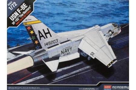 Academy 1/72 USN F-8E VF-162 The Hunters Academy PLASTIC MODELS