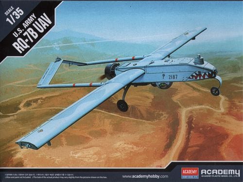 Academy 12117 1/35 U.S. Army RQ-7B UAV Shadow Plastic Model Kit Academy PLASTIC MODELS