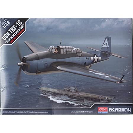 Academy 12340 1/48 USN TBF-1C Avenger Battle of Leyte Gulf Plastic Model Kit Academy PLASTIC MODELS