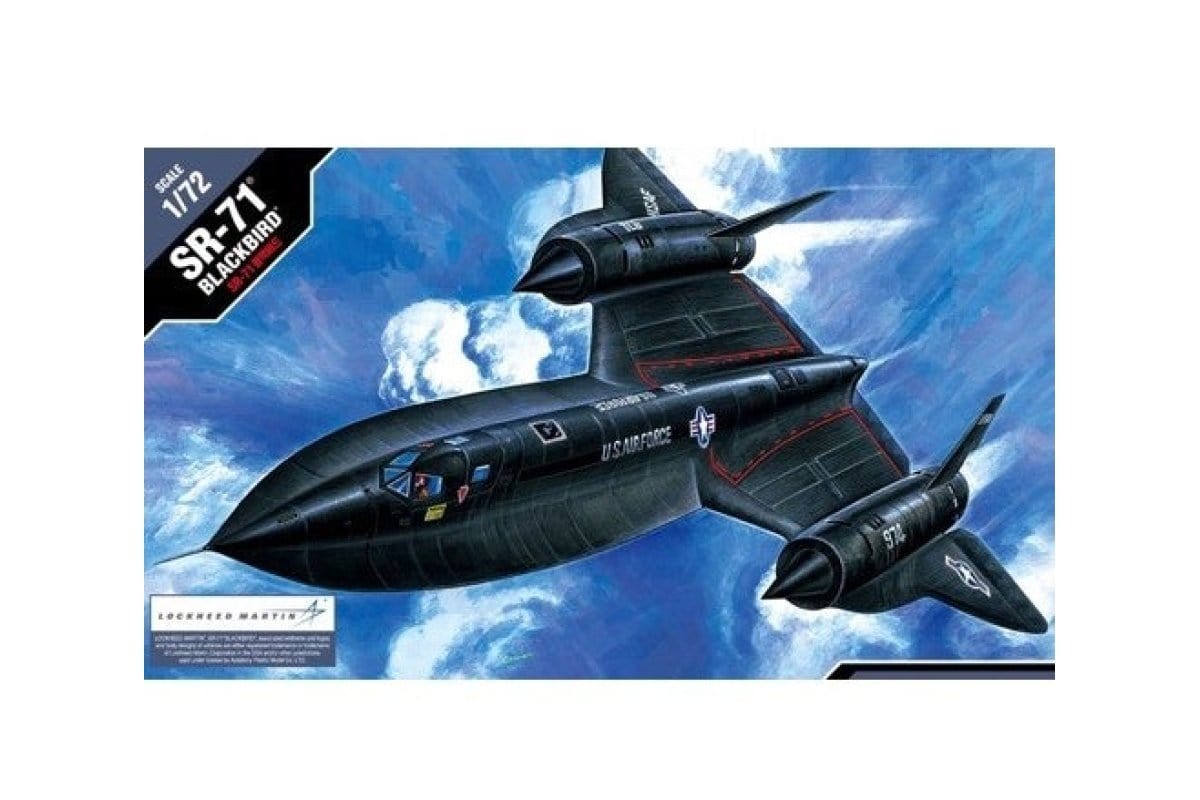Academy 12448 1/72 SR-71 Blackbird Plastic Model Kit Academy PLASTIC MODELS
