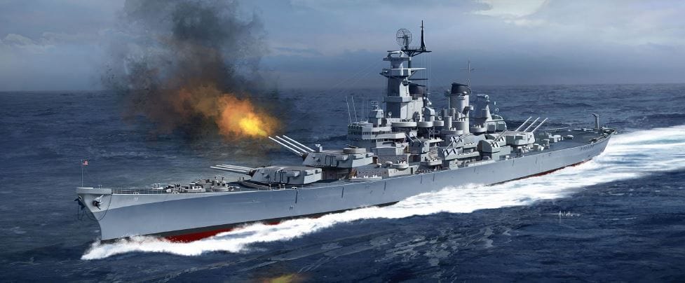 Academy 14401 1/400 USS Missouri BB-63 Academy PLASTIC MODELS