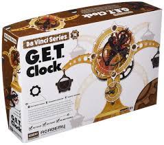 Academy 18185 Davinci G.E.T. Clock Plastic Model Kit Academy PLASTIC MODELS