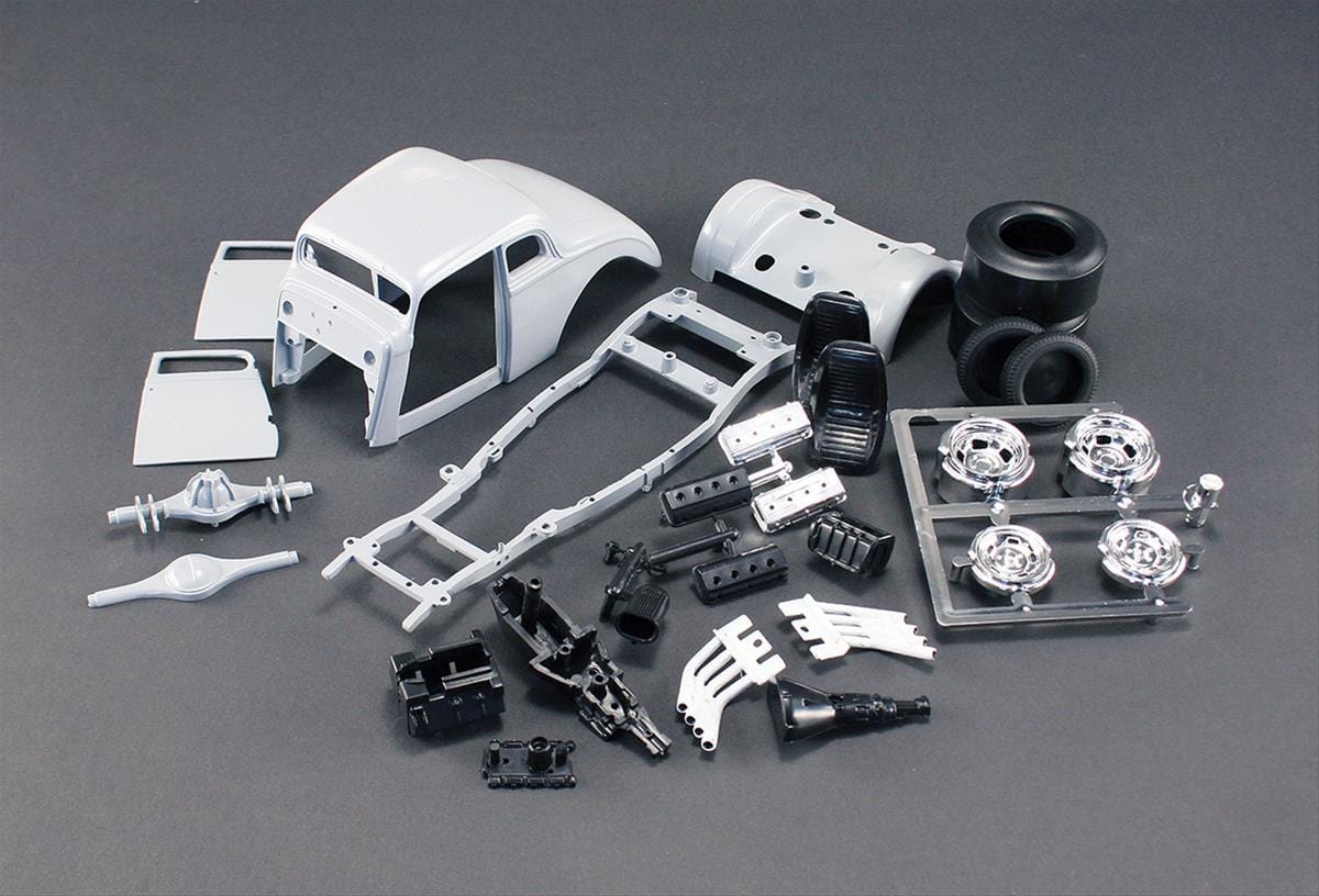 Acme 1/18 1933 Chopped Gasser Metal Model Kit - Hobbytech Toys