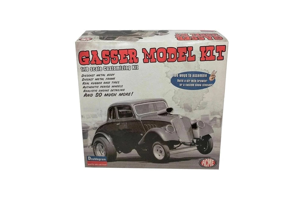 Acme 1/18 1933 Chopped Gasser Metal Model Kit - Hobbytech Toys