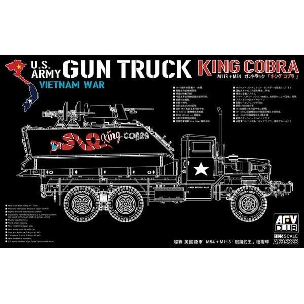 AFV 35323 1/35 Gun Truck King Cobra AFV Club PLASTIC MODELS