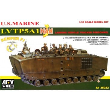 AFV Club 1/35 LVTP5 Plastic Model Kit AFV Club PLASTIC MODELS