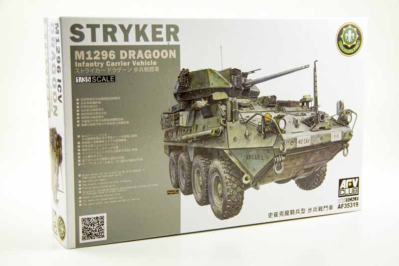 AFV Club 1/35 M1296 Stryker Dragoon Infantry Carrier Vehicle AFV Club PLASTIC MODELS