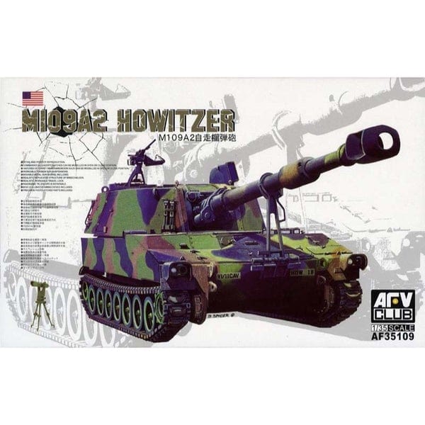 AFV Club 35109 1/35 M109A2 HOWITZER AFV Club PLASTIC MODELS