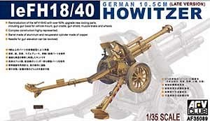 AFV Club AF35089 1/35 German leFH 18/40 10.5cm Howitzer (Late Version) Plastic Model Kit AFV Club PLASTIC MODELS