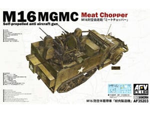 AFV Club AF35203 1/35 M16 Multiple Gun Motor Carriage Plastic Model Kit AFV Club PLASTIC MODELS