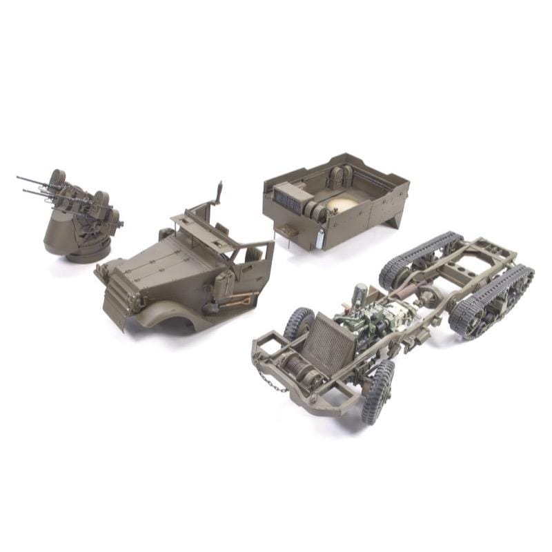AFV Club AF35203 1/35 M16 Multiple Gun Motor Carriage Plastic Model Kit AFV Club PLASTIC MODELS