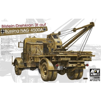AFV Club AF35279 1/35 German Kfz.100 L4500A w/ Bilstein 3T Crane Plastic Model Kit AFV Club PLASTIC MODELS