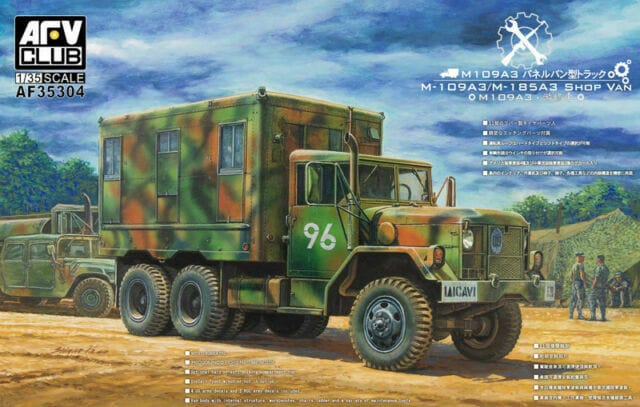 AFV Club AF35304 1/35 M109 Van Shop Plastic Model Kit AFV Club PLASTIC MODELS