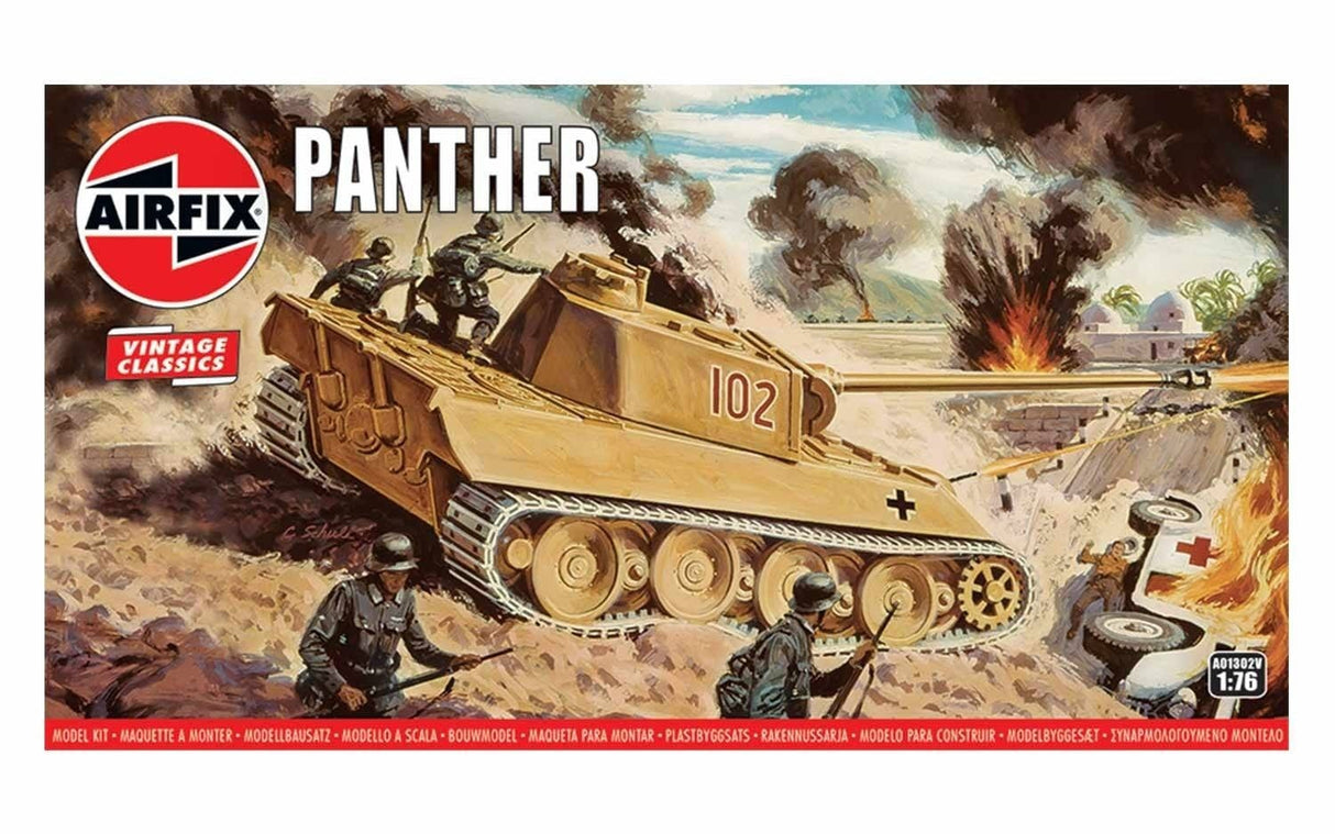 Airfix 1/76 Panther Tank Airfix PLASTIC MODELS