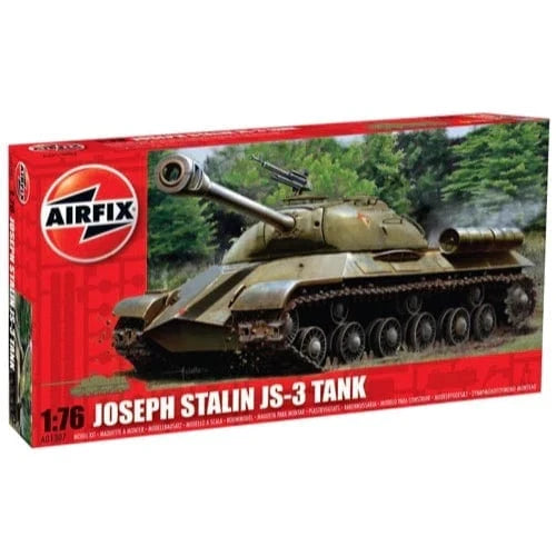 Airfix A01307V 1/76 Joseph Stalin JS3 Russian Tank Plastic Model Kit - Hobbytech Toys