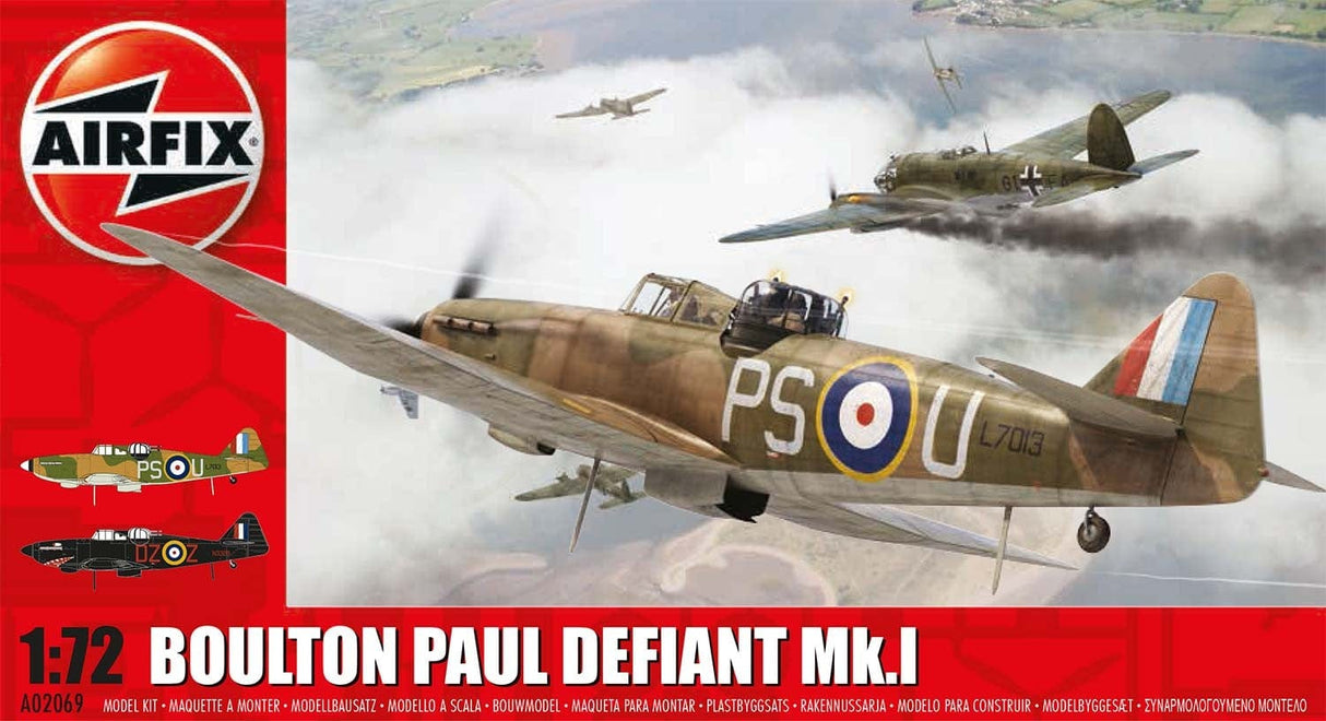 Airfix 1/72 Boulton Paul Defiant Mk.I Airfix PLASTIC MODELS