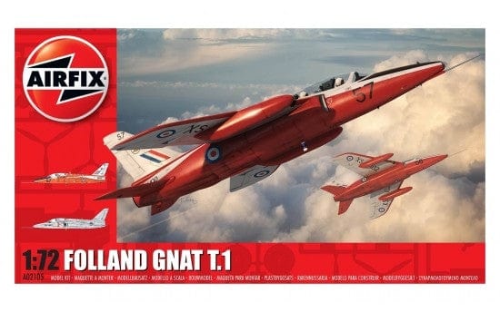 Airfix 1/72 Folland Gnat T.1 Airfix PLASTIC MODELS