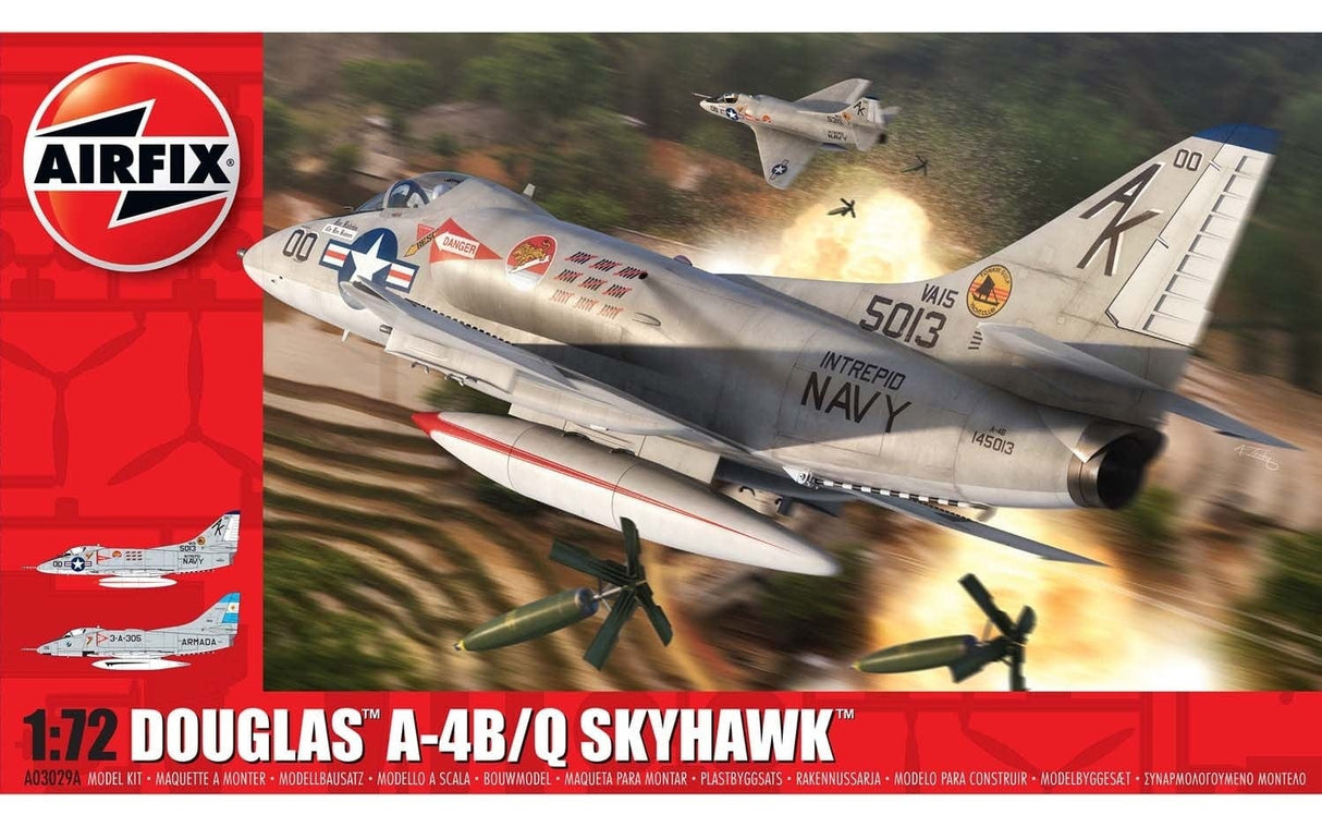 Airfix 1/72 Douglas A-4B/Q Skyhawk Airfix PLASTIC MODELS