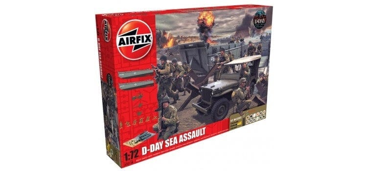 AIRFIX 1/72 D-DAY SEA ASSULT GIFT SET Airfix PLASTIC MODELS