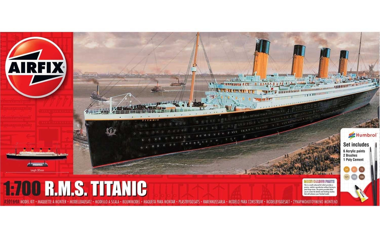 Airfix 1/700 RMS Titanic Gift Set Airfix PLASTIC MODELS